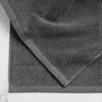 Franklin 100% Cotton Popcorn Textured Hand Towels – 6 Pack, Charcoal