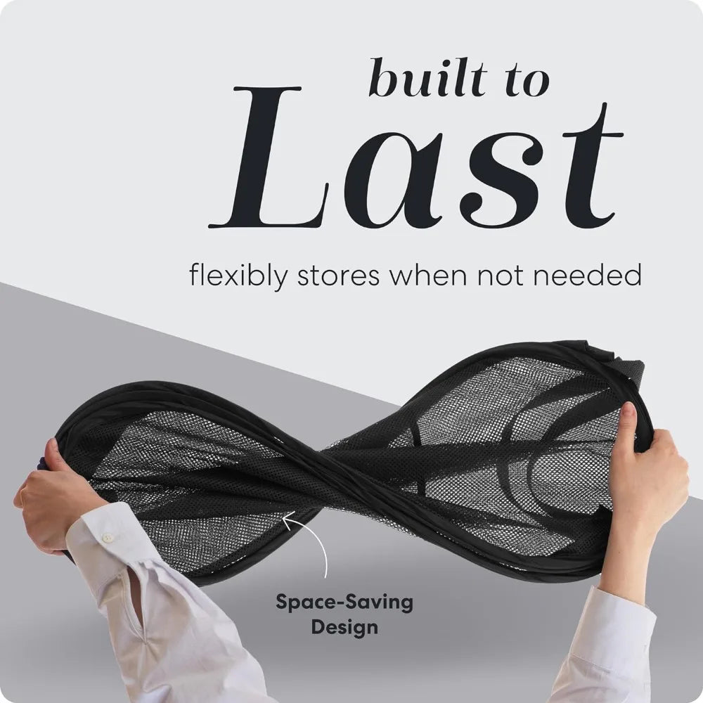 Large Collapsible Mesh Laundry Basket