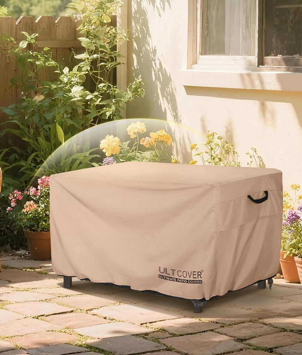 Rectangular Gas Fire Pit Table Cover – 48" x 28"