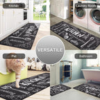 Anti-Fatigue Kitchen Rugs Set of 2