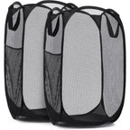 Large Collapsible Mesh Laundry Basket