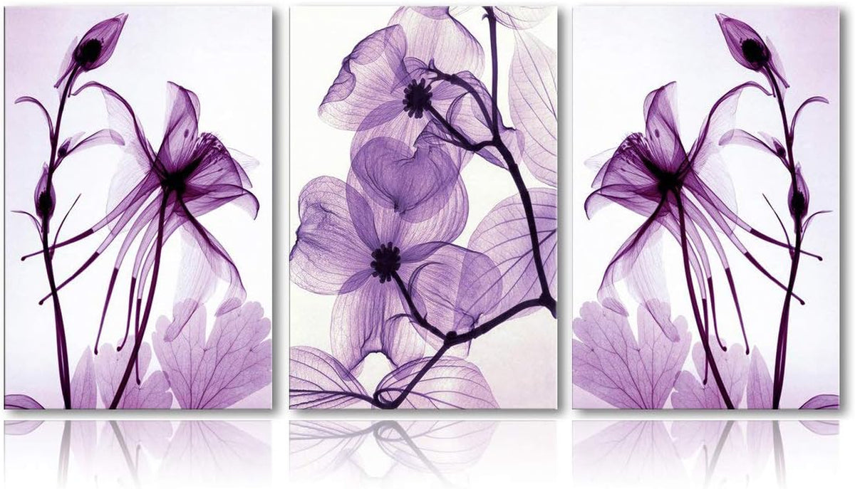 Wine Canvas Wall Art Set for Dining Room